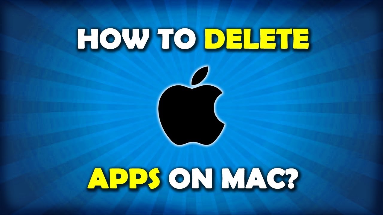 How to uninstall an app on mac pro